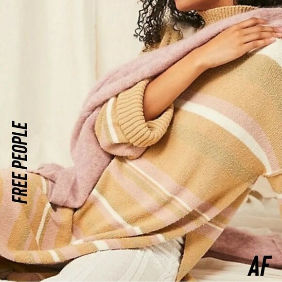 FREE PEOPLE TOES IN THE SAND SWEATER DRESS NWT MEDIUM - Picture 2 of 5